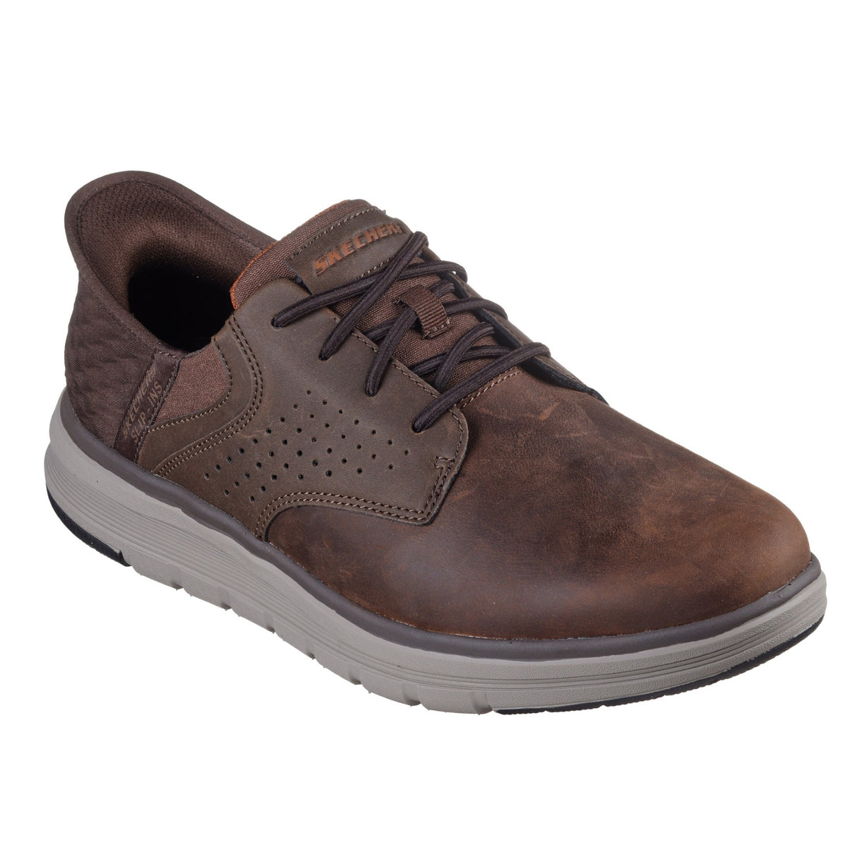 Skechers Orell-Yates Slip-ins Sko - Herre - Cocoa