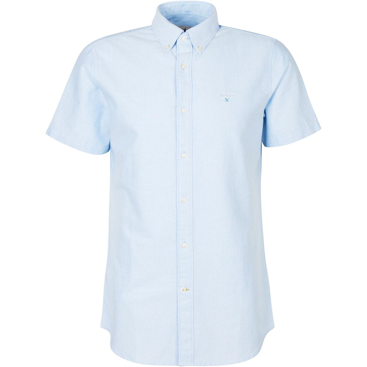 Barbour Oxtown S/S Skjorte  Herreskjorte - Sky