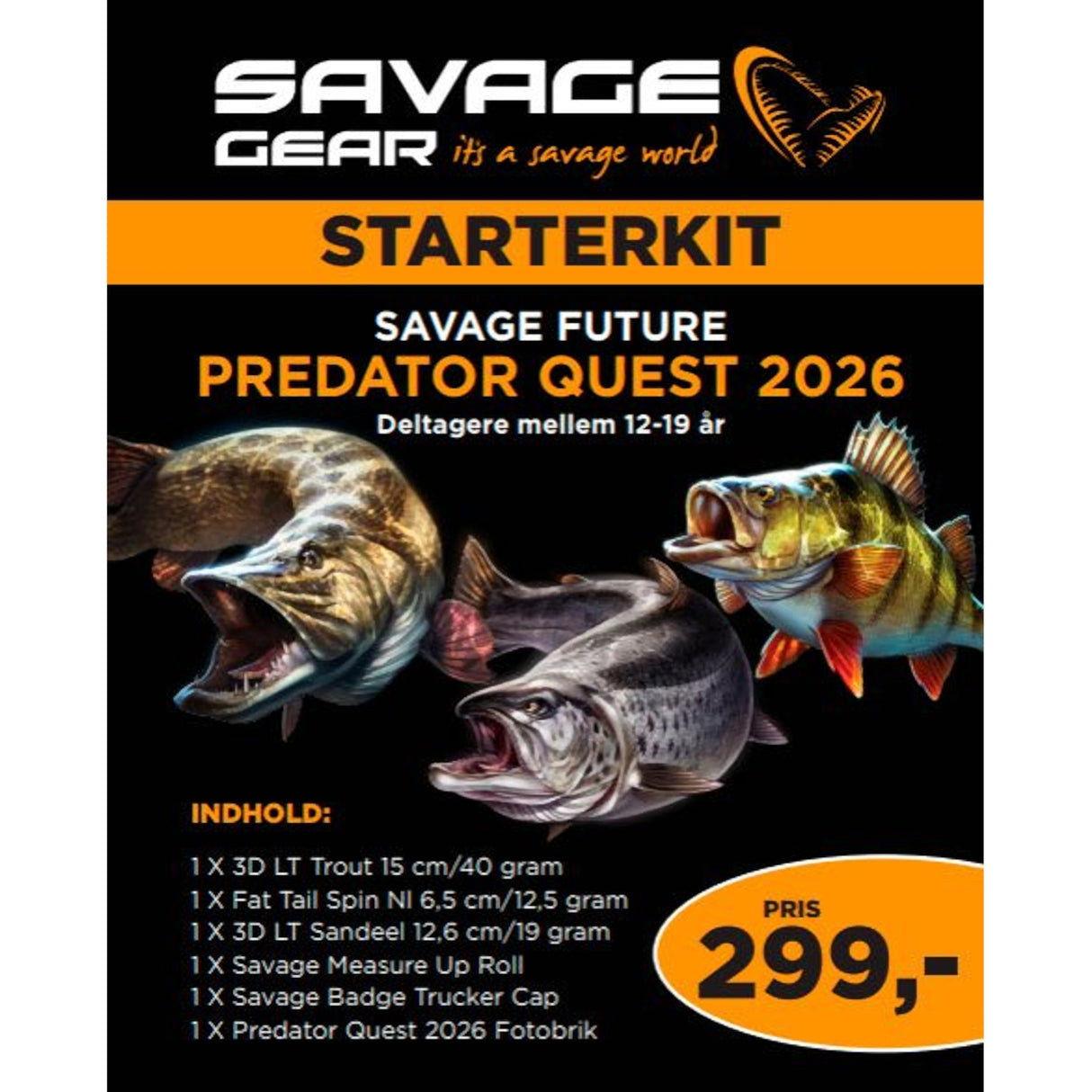Savage Gear Starterkit - Predator Quest 2026