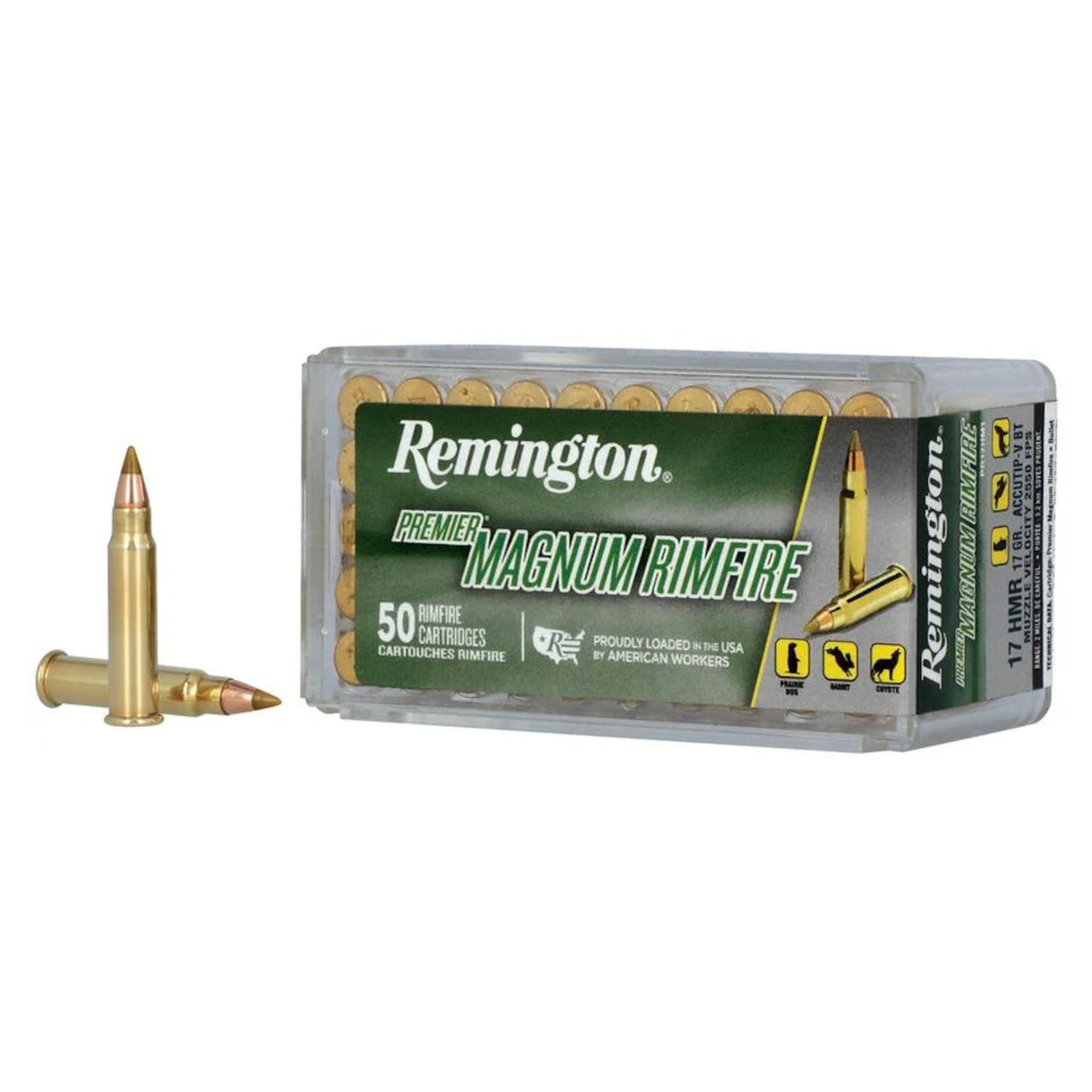 Remington Premier MR Accutip-V BT Salonpatron - Kal. 17 HMR