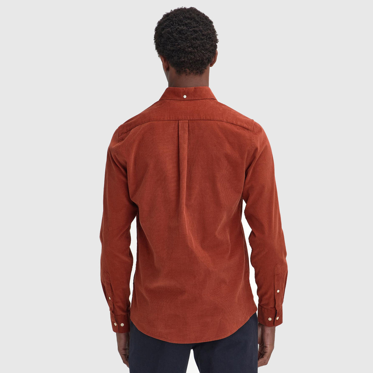 Barbour Ramsey Tailored Shirt - Herreskjorte - Dark Ginger