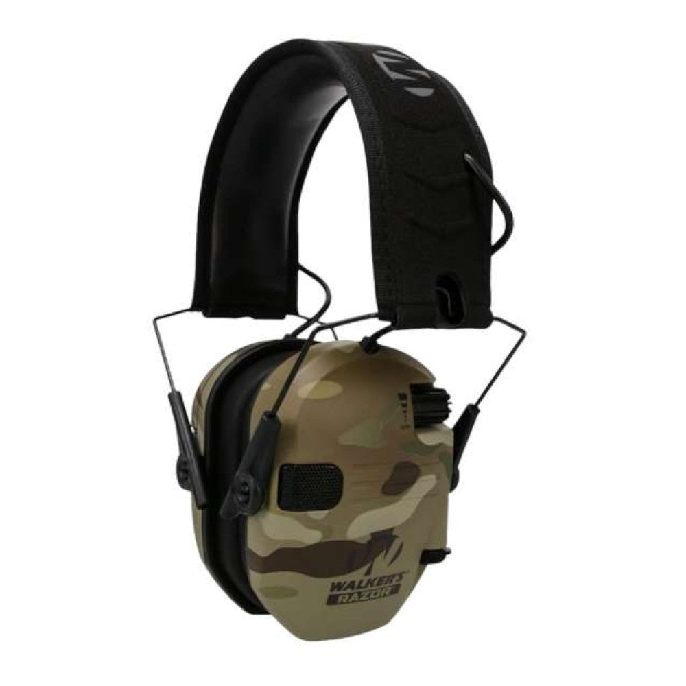 Walker's Razor Slim Høreværn - Mossy Oak Bottomlands Camo