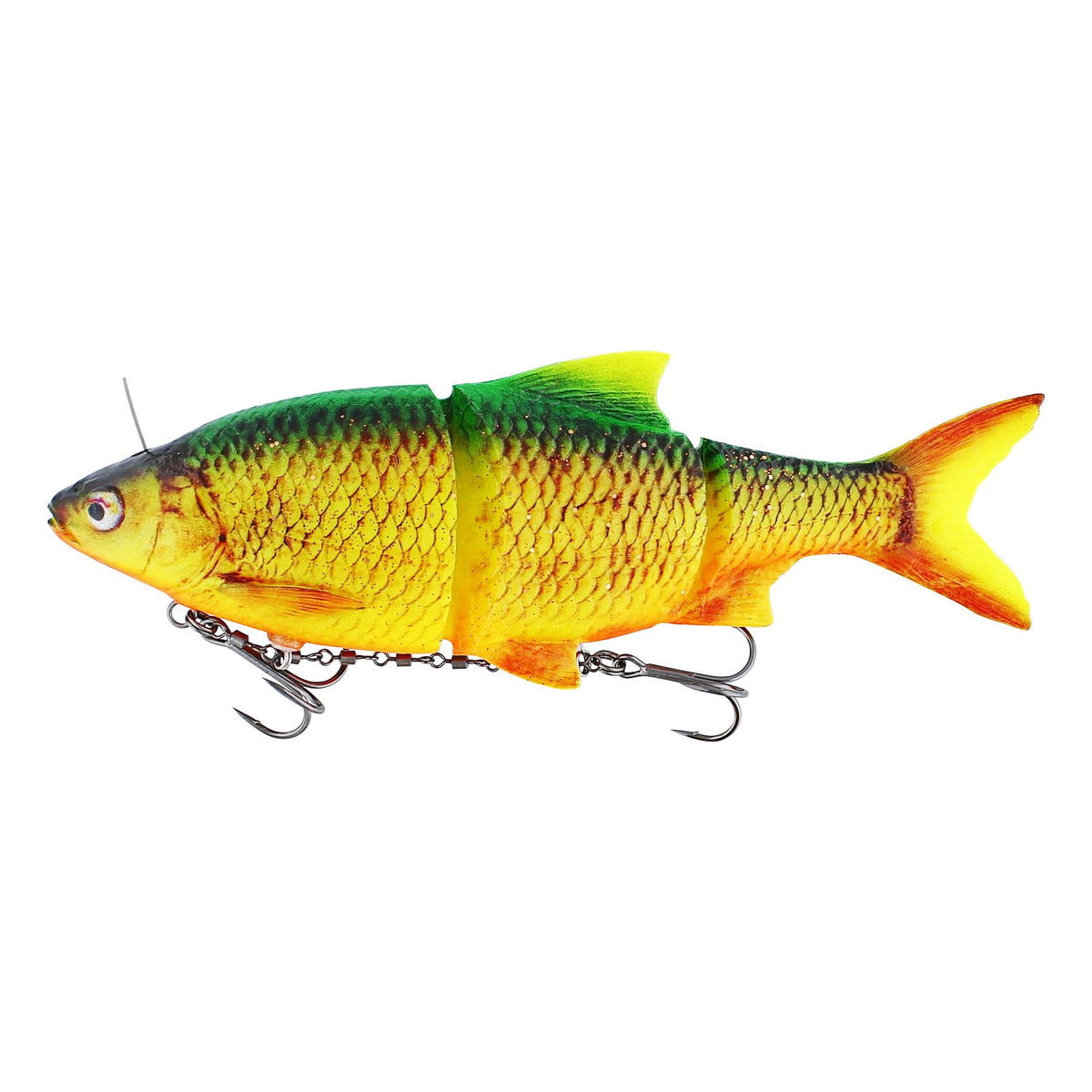 Westin Ricky The Roach Inline Softbait - Firetiger Rudd