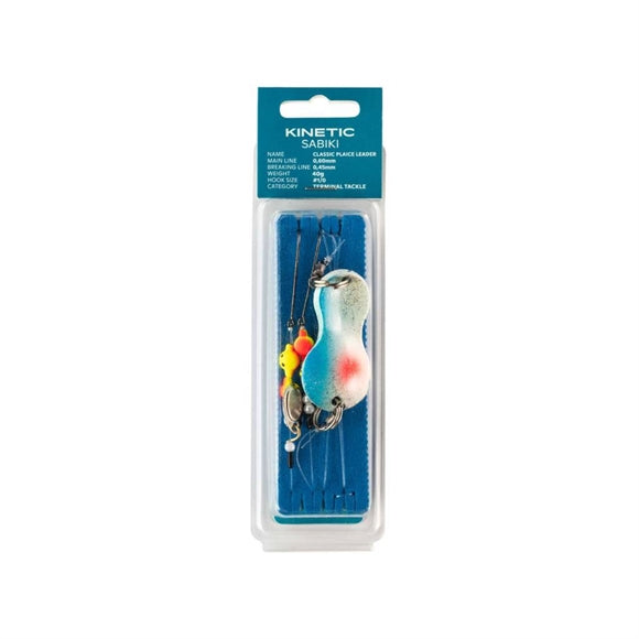 Kinetic Sabiki Classic Plaice Leader - Blue Charme