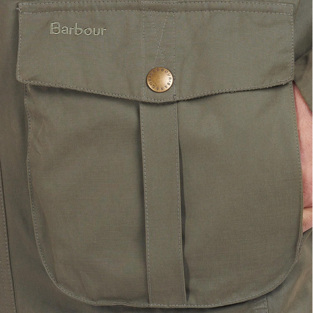 Barbour Sanderling Casual Jakke - Herre - Fern