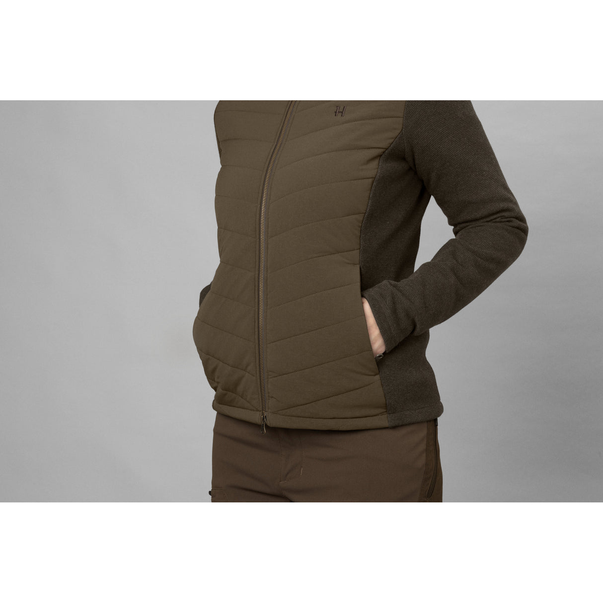 Härkila Sandhem Pro Isoleret Lady Cardigan - Dame - Willow Green