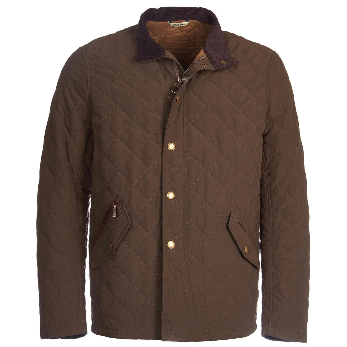 Barbour Shoveler Quilt jakke - Herre - Dark Olive