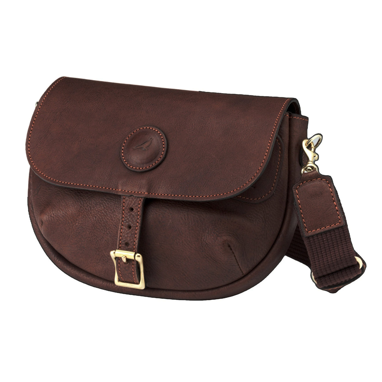 Laksen Special Loader Patrontaske - Læder - Dark Brown