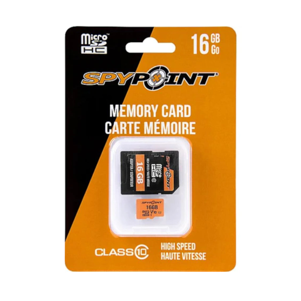 Spypoint Micro SD HC - Class10 - 16GB - Inkl. Adapter