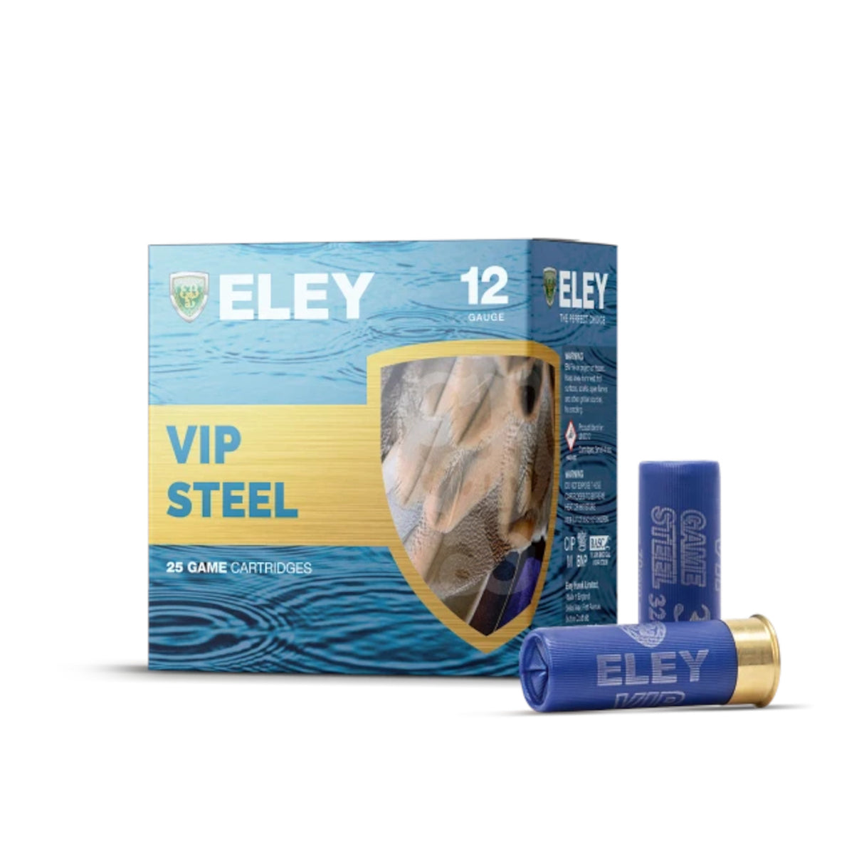 Eley VIP Fast Steel Jagtpatron - Kal. 12/70