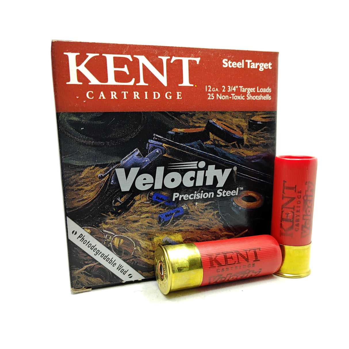 Kent Velocity Precision Steel Bio Flugtskydningspatron - Kal. 12/70