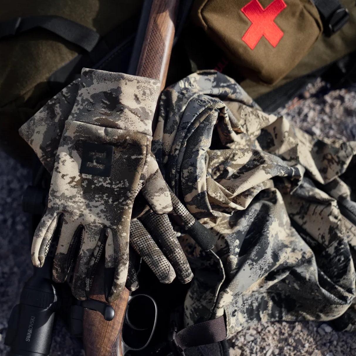 Härkila Mountain Hunter Expedition fleece handske - AXIS MSP®Mountain