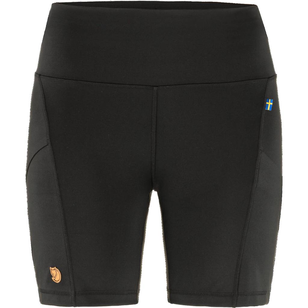 Fjällräven Abisko 6" Short Tights W - Dameshorts - Sort