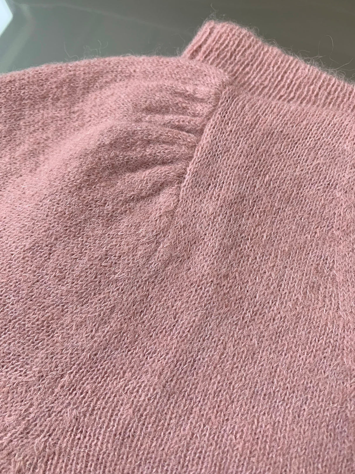 Kopenhaken Balvi Short Sleeve Cardigan - Dame - Fawn