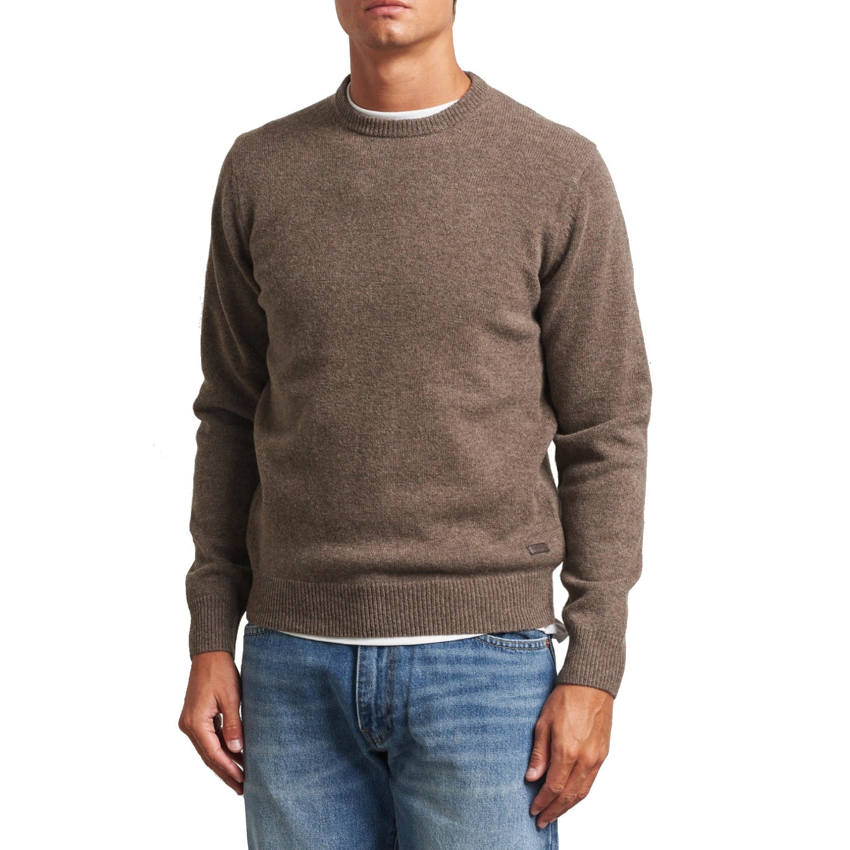 Barbour Patch Crew Strik - Herre - Dark Stone