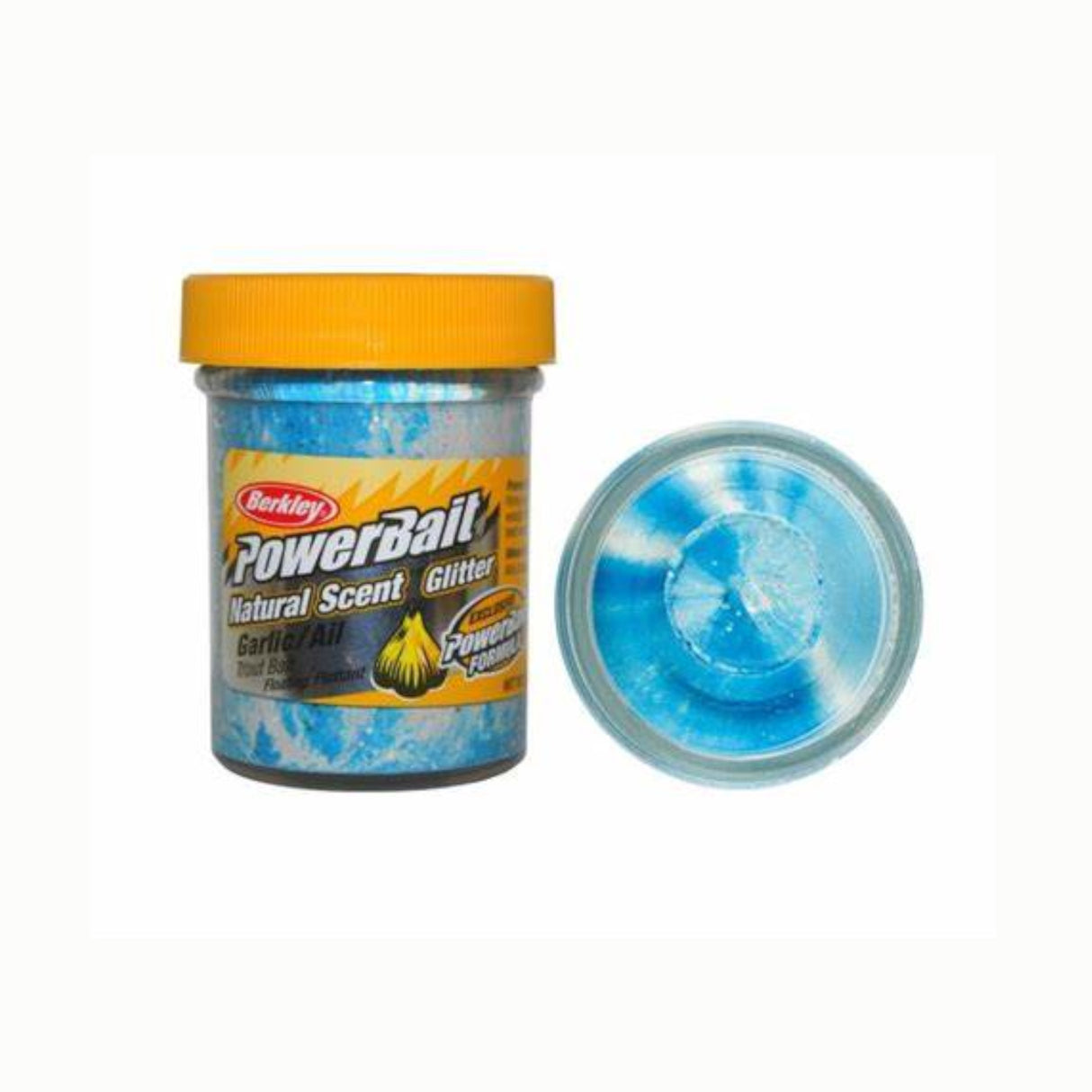 Berkley PowerBait Garlic - White/Neon Blue