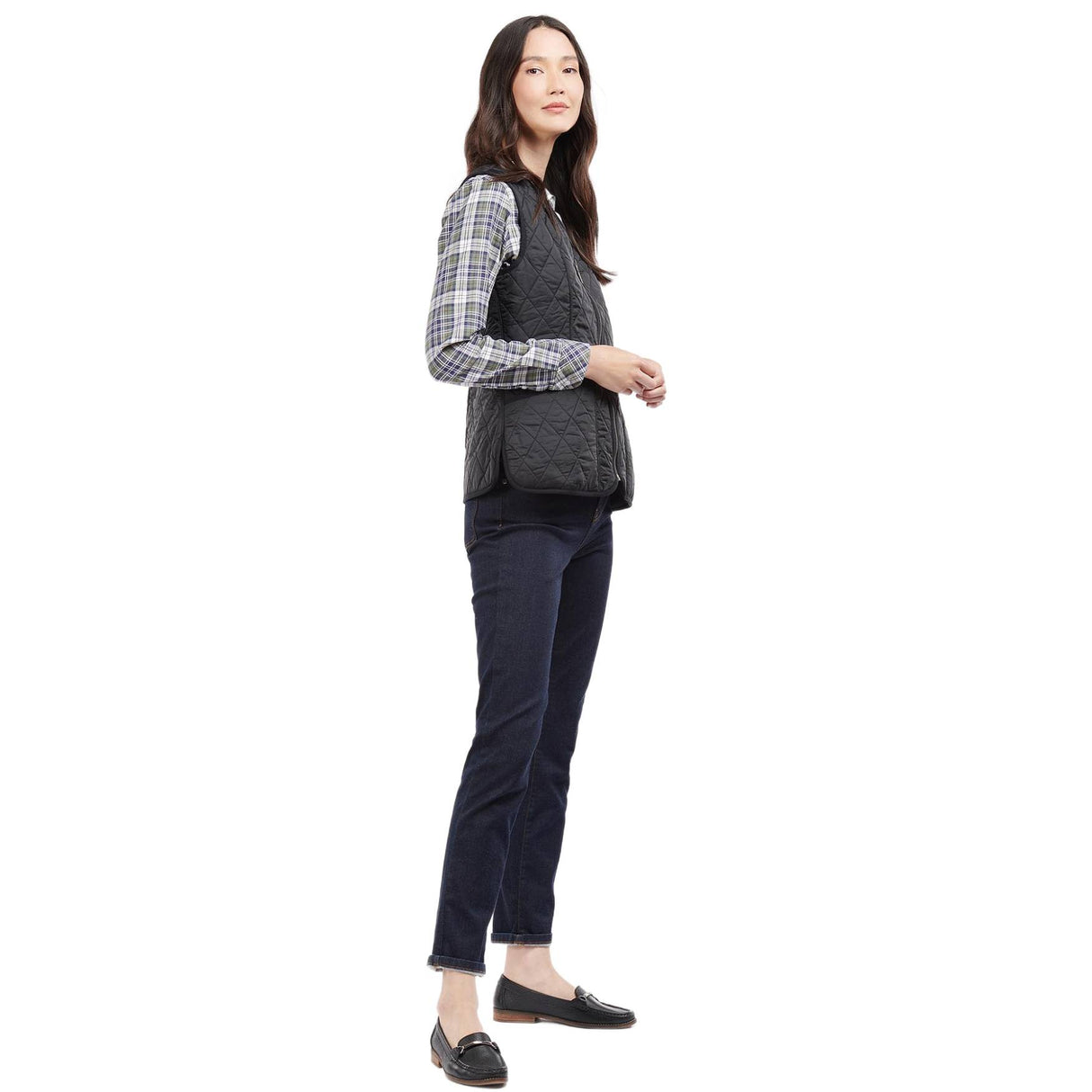 Barbour Betty Fleece Liner Vest - Damevest - Sort