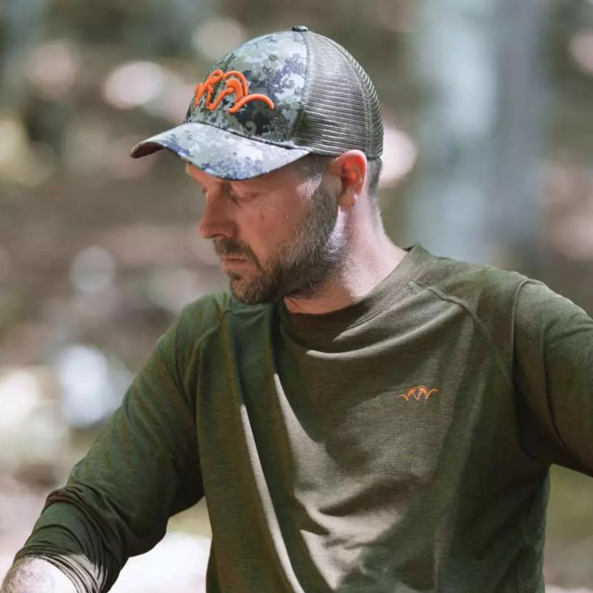 Blaser Trucker Cap HunTec - One Size - HunTec Camo
