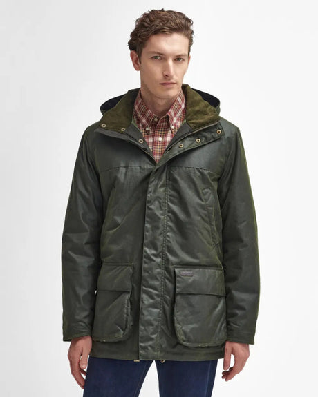 Barbour Bleaberry Wax Jakke - Herre - Fern