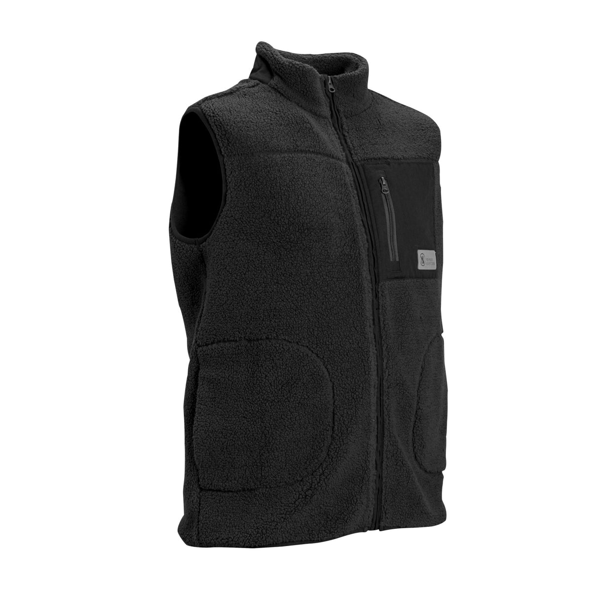 Nordhunt Bozeman Pile Fleecevest - Herre - Sort