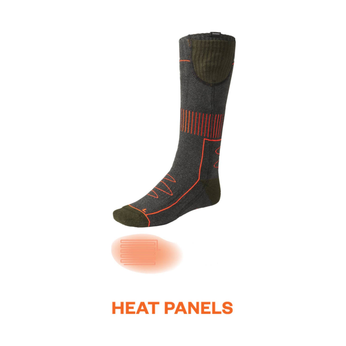 Seeland Celcius Heat Varmesok - Pine Green Melange
