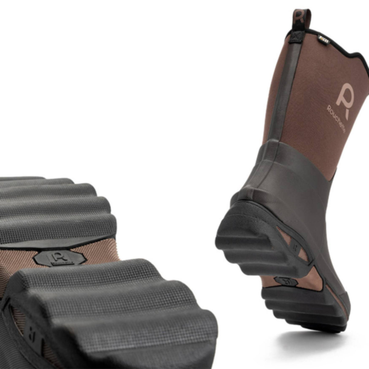 Rouchette Clean Garden Half Gummistøvle - Unisex - Brown