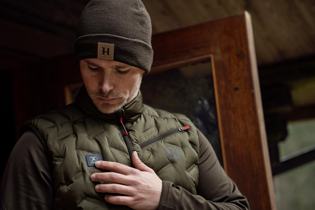 Härkila Clim8 Insulated Waistcoat - Herre - Willow Green