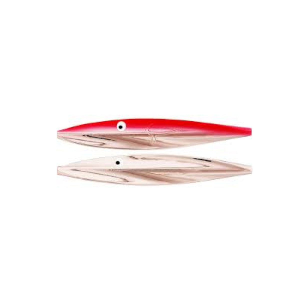 OG Lures Twister Coast Gennemløbsblink - Copper Red