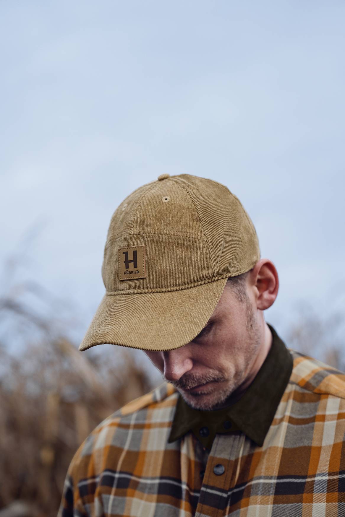 Härkila Corduroy Cap One Size - Elmwood