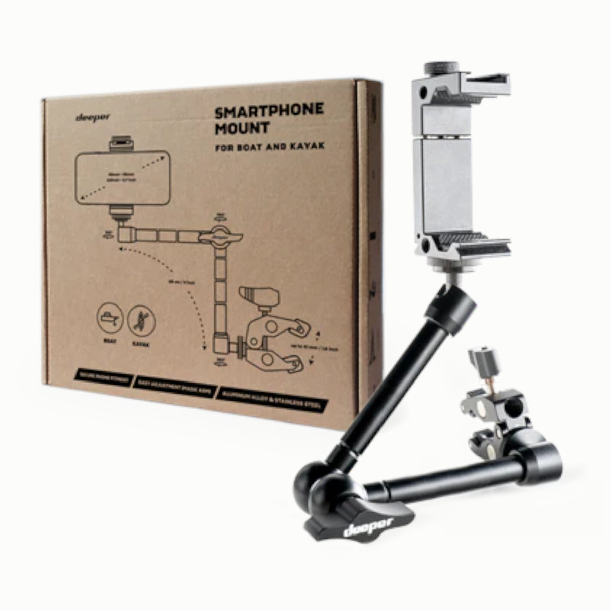 Deeper Smartphone Mount - Båd/Kajak