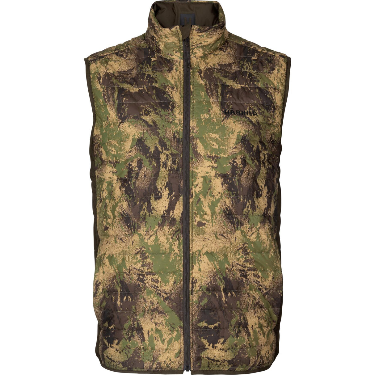 Härkila Deer Stalker Camo Reversible Packable Vest - Herre - Willow Green