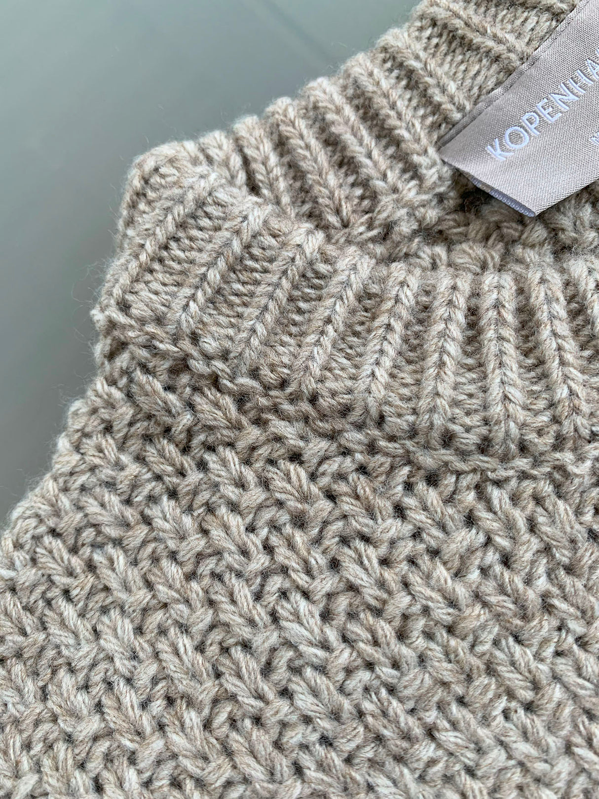 Kopenhaken Elina O-Neck - Dame - Dessert Taupe