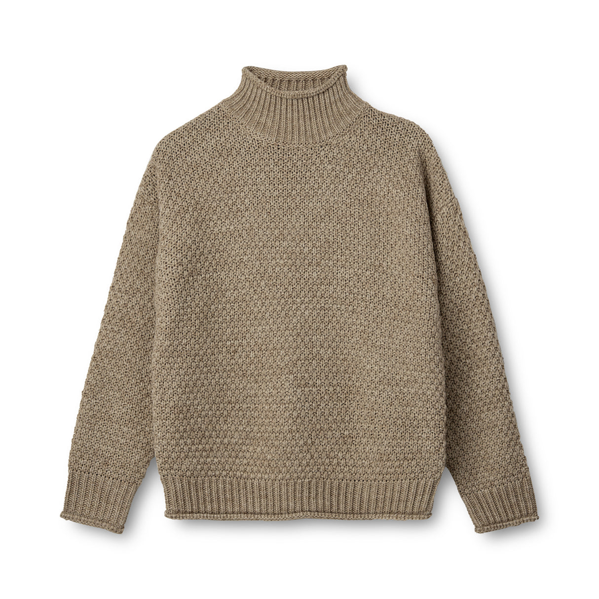 Kopenhaken Elina Turtle Neck - Dame - Dessert Taupe