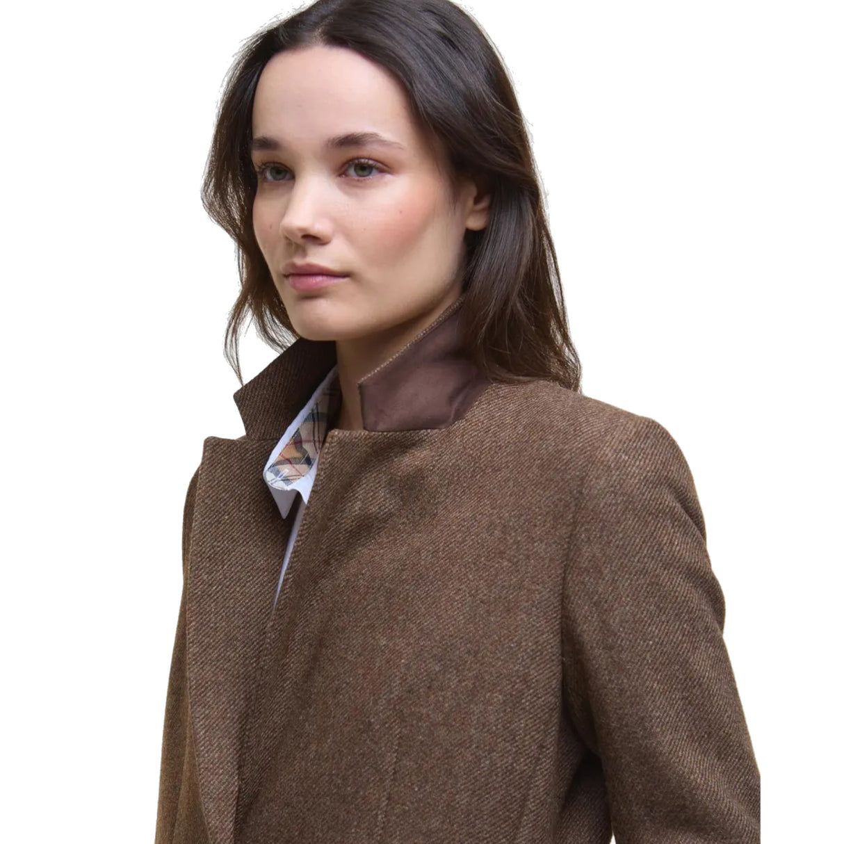 Barbour Elm Tailored Jakke - Dame - Military Brown