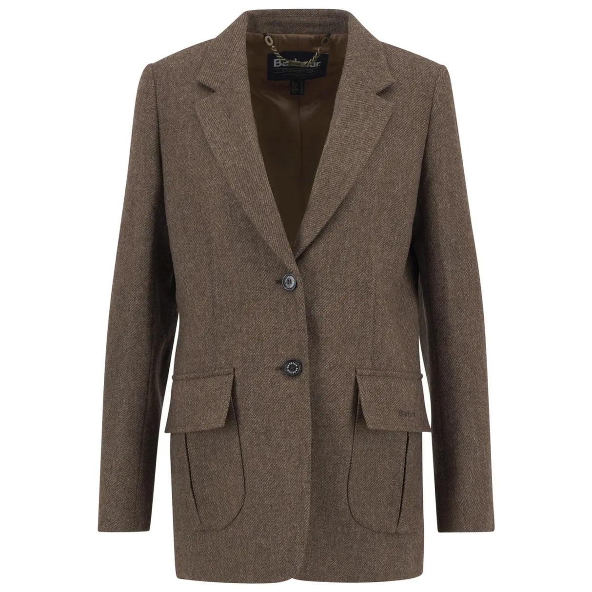 Barbour Elm Tailored Jakke - Dame - Military Brown