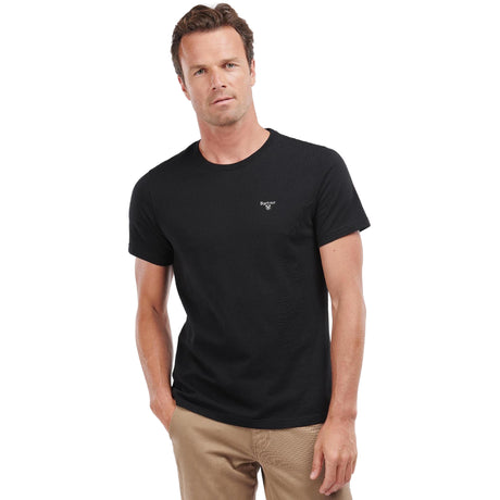 Barbour Essential Sports Tee - Herre T-shirt - Black