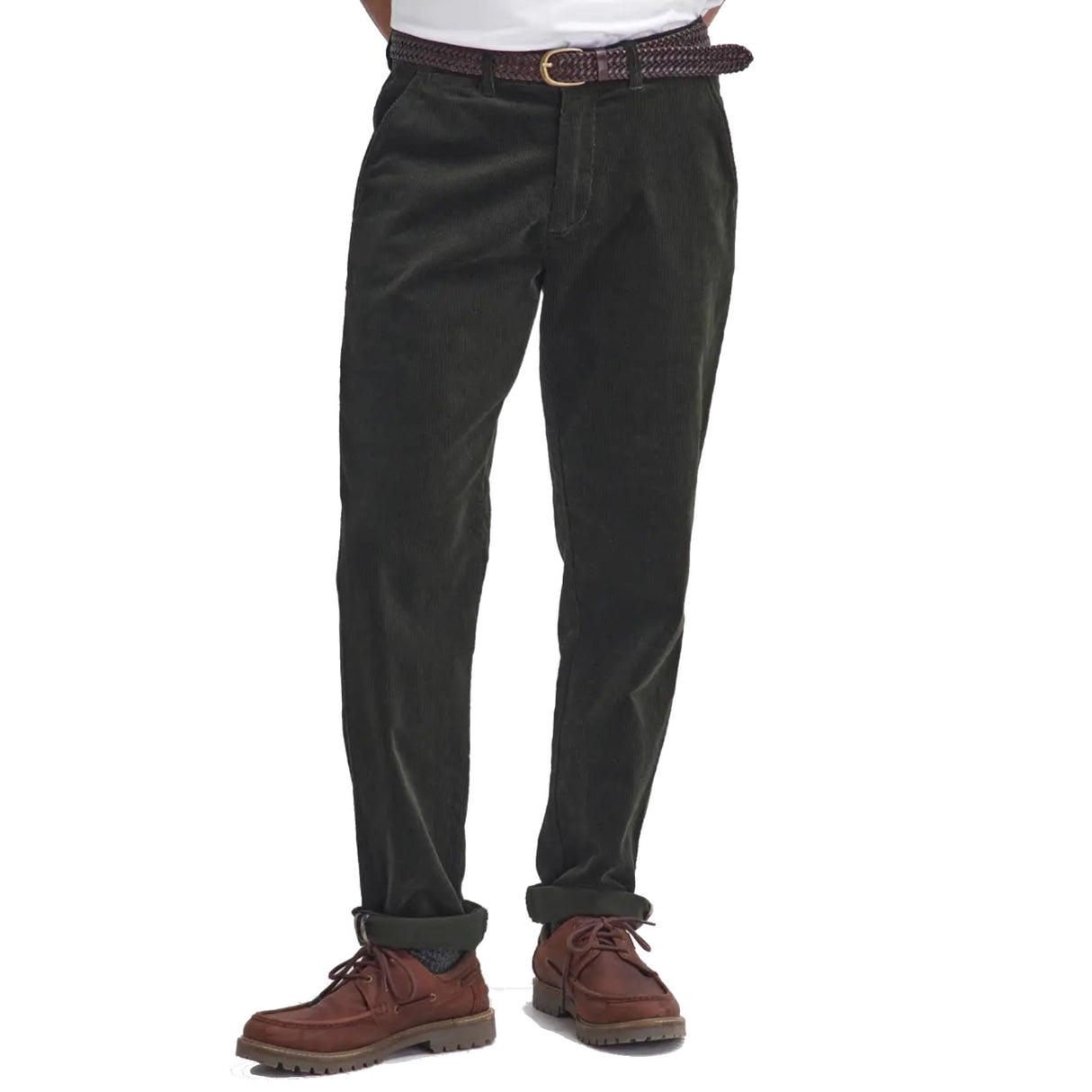 Barbour Stretch Cord Tailored Fløjlsbuks - Herre - Forest