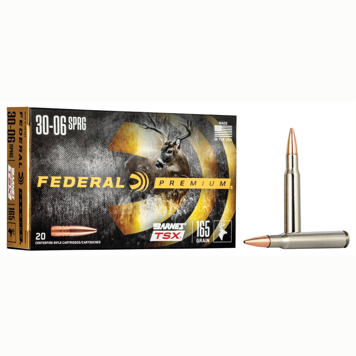 Federal Premium TSX Riffelpatroner - Kal. 30-06