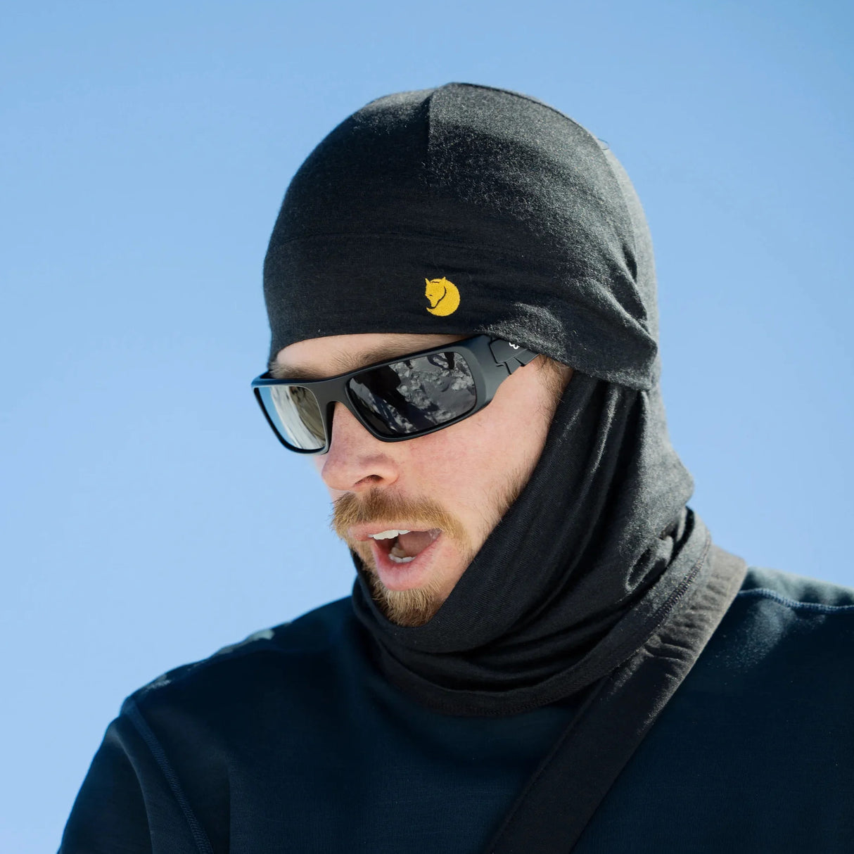 Fjällräven Bergtagen Merino Balaclava - Unisex - Sort