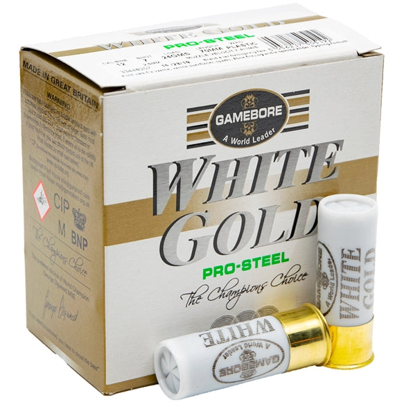 Jaguar White Gold Pro Steel Flugtskydningspatroner - Kal. 12-70 - Karton