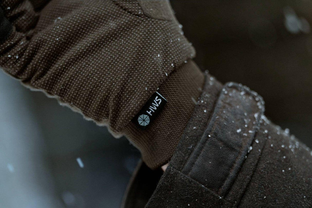 Härkila Garor HWs Gloves w/Foldback Finger - Hunting Green