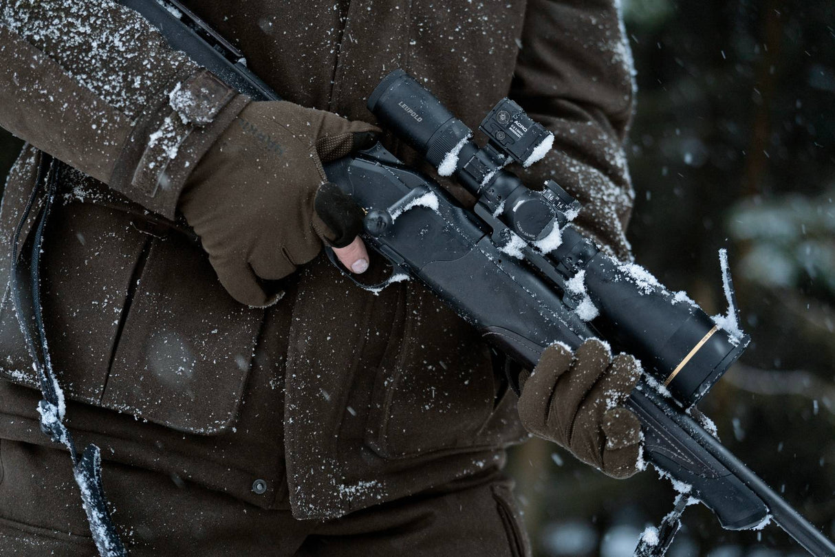 Härkila Garor HWs Gloves w/Foldback Finger - Hunting Green
