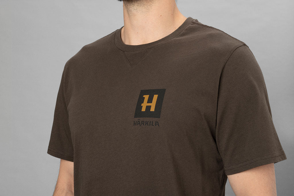 Härkila Gorm S/S T-Shirt - Herre - Shadow Brown