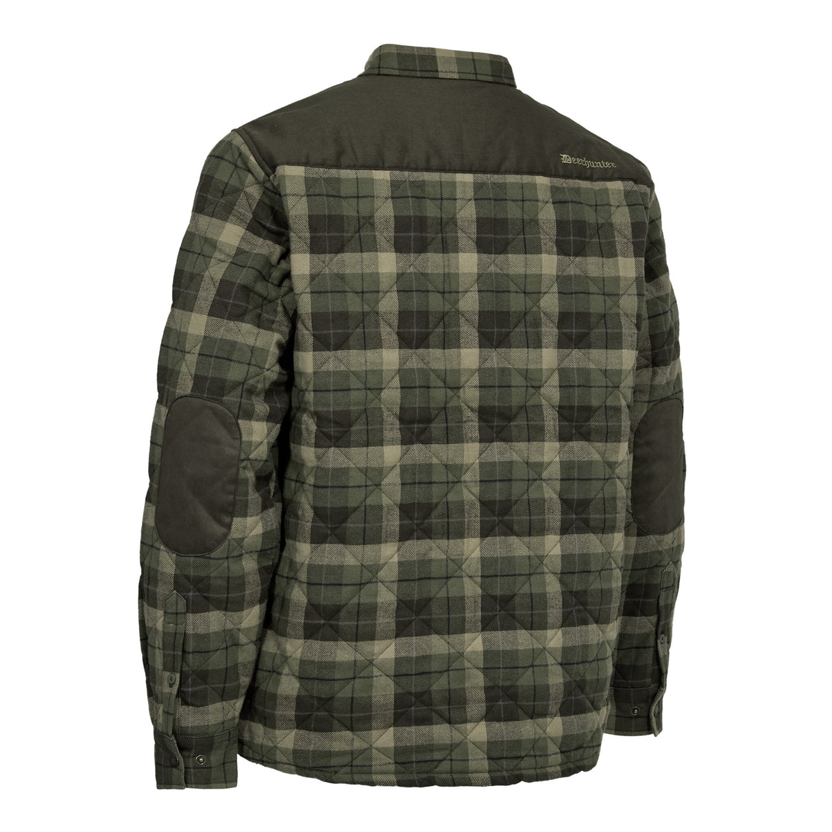 Deerhunter Elbert Vatteret Skjortejakke - Herre - Green Check