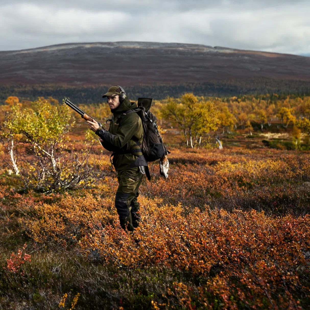 Härkila Mountain Hunter Hybrid jakke - Herre - Willow green
