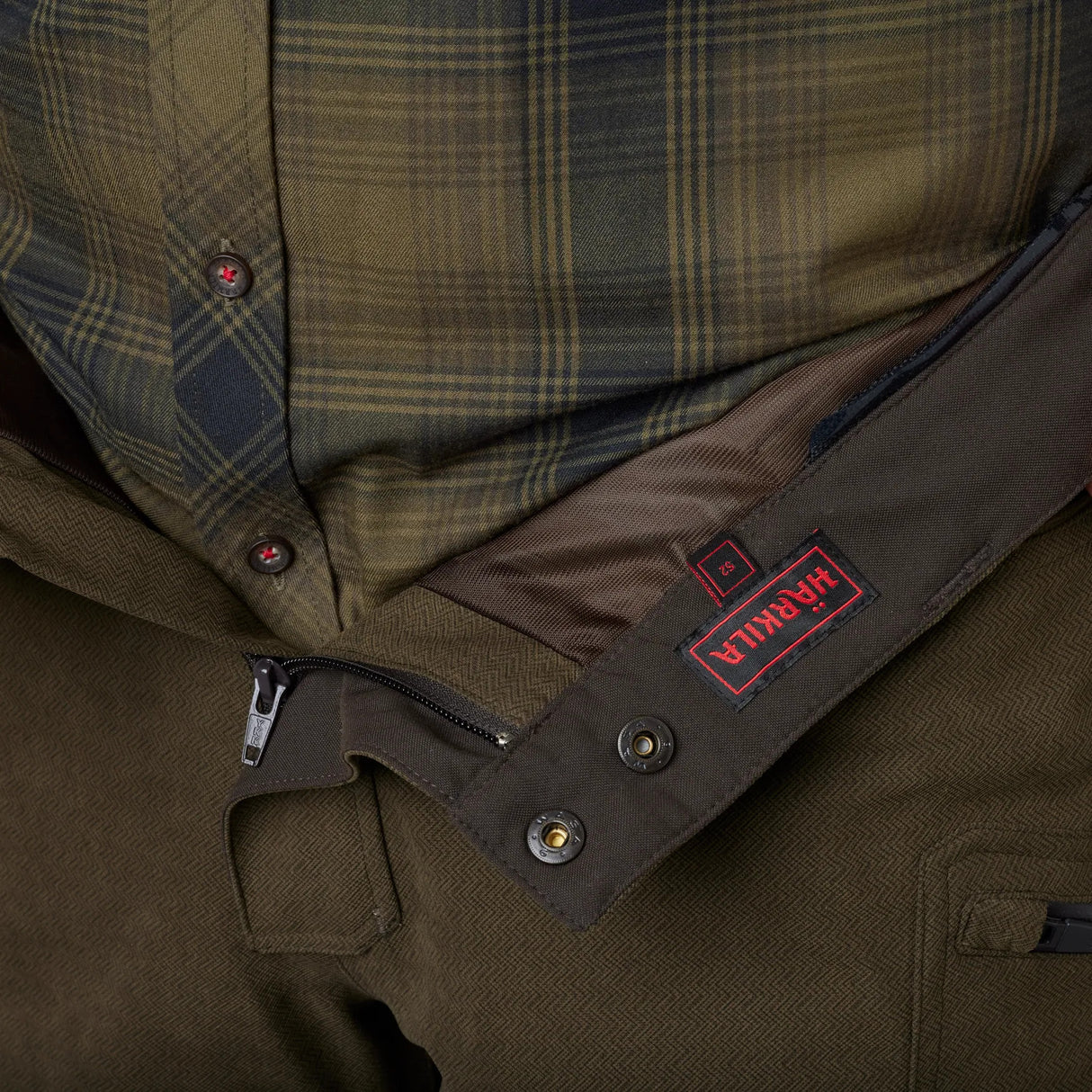 Härkila Driven Hunt HWS Læderbuks - Herre - Willow Green/Shadow Brown