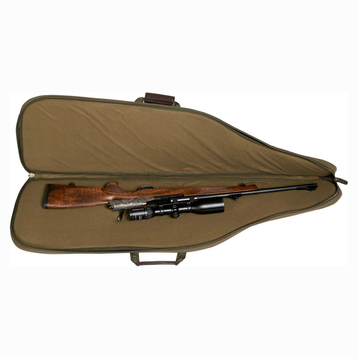 Härkila Riffelfoderal m. lommer - Vandtæt PU - 125 cm