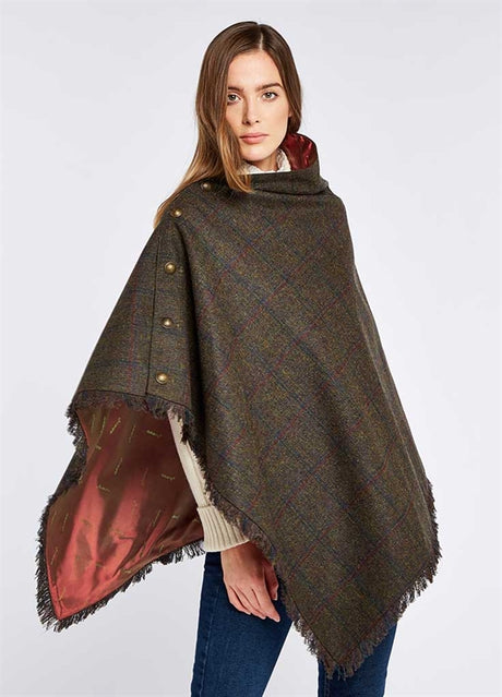 Dubarry Hazelwood W Poncho - Hemlock  - One size