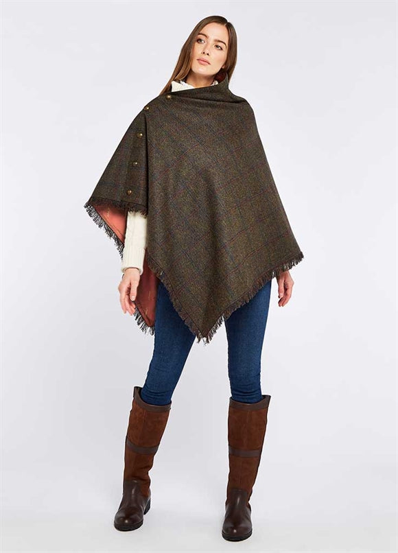 Dubarry Hazelwood W Poncho - Hemlock  - One size
