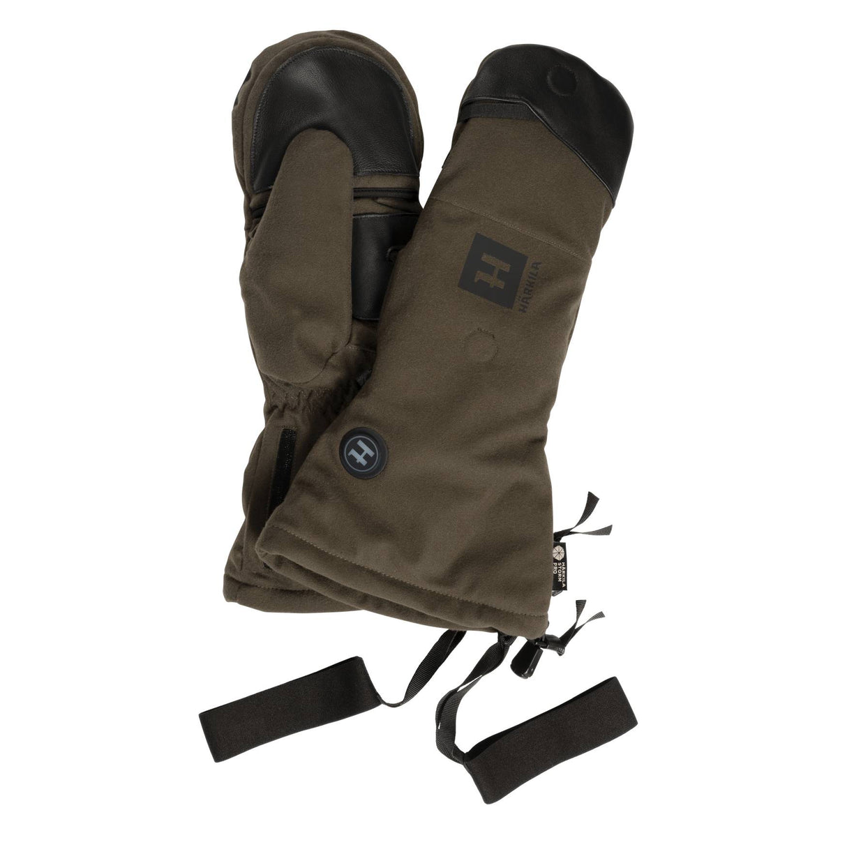 Härkila Heat HSP Foldbare Vanter - Hunting Green